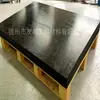 Placa de Nylon con Contenido de Aceite Mc, Placa de Nylon Pa6 Negra Resistente a Altas Temperaturas, Procesamiento de Precisión de Piezas No Estándar