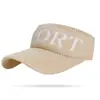 Sombrero de Sol Casual de Venta Caliente en Verano con Protección Solar para Mujer, Gorra de Béisbol de Punto con Parte Superior Abierta, Transpirable de Malla, Sombrero Deportivo de Moda