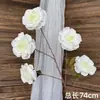Flores de Casamento Brancas Simulação Flores de Casamento Arranjo de Cena Flores Artificiais Paisagismo Flores de Fileira no Chão Decoração Suave Arte Floral Arranjo de Flores Rosas