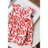 Vestido de Verano Fresco de Algodón con Mangas Cortas de Mosca para Niños, Vestido Fino Vic para Niñas