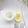Molde de Silicone para Estátua de Buda Estereoscópica 3D Artesanal Ornaments de Estátua de Buda Tathagata Molde para Vela de Gesso Decoração para Assar