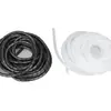Funda protectora espiral ignífuga tubo enrollado tubo aislado para manojo diámetro de tubo 4-30 tubo de almacenamiento de cables tubo de envoltura organizador de cables