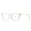 Montura de Gafas de Moda 2241 Ultra-Ligera Tr90 Anti-Luz Azul Mismo Estilo Xiaohongshu Popular Espejo Plano Estilo Margiela