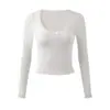 26831-26 Nuevo estilo coreano de principios de otoño, ajuste slim, jacquard hueco, cuello en V, manga larga, suéter, camiseta base