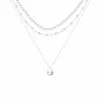 Nuevo Collar Transfronterizo de Perlas de Imitación 2026, Clásico, Moderno, Retro, Estilo Femenino, Juego de Tres Piezas Apilable