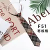 Corbata JK Original Estilo Japonés Uniforme de Preparatoria Femenino Estilo Preppy Corbata Floja Gratis Cuadros Estudiante Femenina Hoshino Baizui