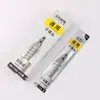 Recarga de Bolígrafo de Gel Universal Dianshi Ds-1154 Doble Bola Secado Rápido Punta de Bala Negra Gruesa Suave 11cm