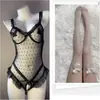 Lingerie Sexy com Detalhes de Pérolas, Abertura na Virilha, Não Precisa Tirar, Tamanho Grande, Body Transparente, Roupa Sexy Preta, Renda Borboleta, Roupa Feminina Apaixonada