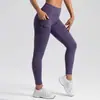 Ju Yi Tang Vestindo Pêssego Quadril Fino Corrida Levantamento de Quadril Exercício Fitness Malha Apertada Bolso Lateral Calças de Ioga