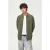 RESPÓNDEME Suéter Retro de Punto Trenzado de Moda Otoño/Invierno para Hombres y Mujeres, Top de Punto Cuello Redondo M75