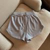 2025 Novo Solto Slim Tamanho Grande Cintura Alta Casual Hot Pants Calças de Moletom Shorts Calças Esportivas Calças de Perna Larga Mulheres Verão