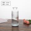 Vaso clássico em relevo vidro transparente escritório desktop ornamentos quarto pingente mini decoração vintage atacado
