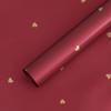 Papel de Embrulho de Flor, Amor Quente, Venda no Atacado Imediata Coração em Forma de Coração Impermeável Papel de Embrulho de Flor, Material de Embrulho de Flor Rosa