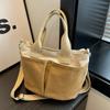 Bolsa de Lona para Mujer, Gran Capacidad, Nuevo Modelo 2026, Bolso Cruzado de Verano, Moderno Este Año, Bolso de Mano para Clase y Viajes al Trabajo, Bolso Tote