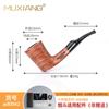 [Personalizado] Cachimbo de Madeira Woody Cachimbo de Madeira Maciça Elemento Filtrante de 3mm Cachimbo de Jacarandá Feito à Mão Logotipo Gravado