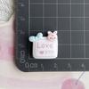 Cachorro de Dibujos Animados Panda Conejo Accesorios Lindos DIY Pegamento de Crema Cuerda para el Cabello Pasador Imán para Refrigerador Resina Accesorios Pequeños