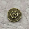 Botones de Presión Metálicos Pequeños Fragantes al por Mayor de 17/20 mm para Chaquetas de Plumas, Abrigos y Botones de Traje