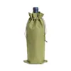 Ventas Directas de Fábrica Saco de Arpillera Multicolor Set Vino Tinto Regalo Especial Bolsa de Cordón para Vino al por Mayor Bolsa Imitación Lino