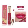 KRISTENLEANNE cross-border hot tecnologia preta retenção de cor brilho espelhado labial glaze labial cor sólida hidratante batom de longa duração