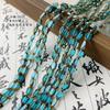 [Ventana de flores góticas] Pulsera de cuentas de cristal con espejo ovalado estilo retro de Phnom Penh hecha a mano