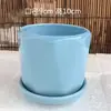 Maceta de Cerámica Tamaño Grande Oferta Especial Liquidación Interior Escritorio Balcón Suculenta Maceta Pequeña Clorofito Helecho Espárrago Maceta Simple Blanca