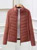 Chaqueta de lana pura para otoño e invierno, cuello alto exterior, a prueba de viento y cálida, capa interior ligera de corte ajustado para mujer, ropa deportiva para esquí y montañismo para hombre