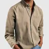 Otoño 2024 Nuevo Comercio Electrónico Transfronterizo Nueva Estación Independiente de Amazon Camisas de Manga Larga para Hombre Nuevas Blusas para Hombre