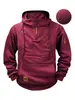 Sudadera con Cremallera y Múltiples Bolsillos para Hombre, Nueva para Primavera y Otoño 2024, Sudadera sin Capucha para Deporte y Uso Casual