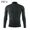 Mallas para Hombres y Mujeres, Tops Deportivos de Secado Rápido de Verano, Cuello Alto para Entrenamiento Físico, Transpirables Absorbentes de Sudor, Ropa de Trabajo para Entrenador Personal