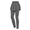 Pantalones Deportivos Falsos de Dos Piezas Primavera y Verano Nuevo Estilo Celebridad de Internet Alta Elasticidad Transpirables Yoga Fitness Pantalones para Mujer Exteriores Casuales Correr Pantalones Largos