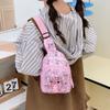 Nueva Bolsa de Pecho Infantil de Comercio Exterior Moderna Linda Personaje de Dibujos Animados Estampado Stitch Bolsa Cruzada Ligera para Niños Venta al por Mayor