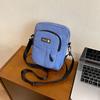 Nueva Moda Deportiva Japonesa para Hombre y Mujer, Bolso Pequeño Satchel para Estudiante, Trendy Street, Bolso para Teléfono Móvil Estilo Hong Kong, Bolso de Hombro Cuadrado Pequeño Versátil