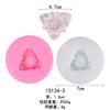 Folhas de girassol ginkgo folha trevo Maple Leaf molde de silicone aromaterapia vela diy gesso cerâmica macia