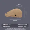 Gorra de Boina Literaria Retro Japonesa para Hombre Versión Coreana Simple Boina para Mujer Primavera y Otoño Estilo Callejero Británico Sombrero de Pintor de Moda