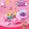 Conejo Rosa de Una Palabra Cocina Refrigerador Mini Tocador Fiesta de Pasteles Simulación Herramientas Médicas Juguetes de Juego en Casa para Niñas