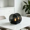 Velas Electrónicas, Nuevas Luces de Velas Geométricas, Velas Simuladas de Venta Caliente Transfronteriza, Decoraciones para Halloween y Navidad en Hoteles