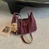 Bolso de axila de gran capacidad para el día a día, nuevo modelo 2026, bolso de hombro simple para mujer, bolso tote de nicho, bolso cruzado de moda