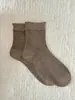 Calcetines con Volantes Florales para Mujer, Calcetines de Algodón Puro de Longitud Media, Estilo Ins de Moda, Primavera y Otoño, Estilo Ballet Japonés, Calcetines Largos de Verano