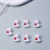 Accesorios de Arte de Uñas de Conejo de Dibujos Animados Estilo Japonés Rhinestone de Resina Decoraciones de Uñas Portátiles Accesorios para Fundas de Teléfono Pegamento de Crema Accesorios de Material DIY