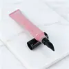 Botella dispensadora cosmética de tubo suave rosa, Botella portátil tipo squeeze para crema de ojos y brillo de labios, Envase cosmético pequeño de muestra para loción