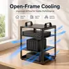 Venta Caliente de Amazon Negro 10in 6U/8U Mini Rack de Red de Escritorio