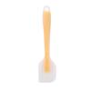 Raspador de silicone integrado FDA tamanho pequeno translúcido raspador de creme manteiga queijo espátula de bolo utensílios de panificação