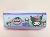Artículo Popular de Comercio Exterior Kpop Demon Slayer Grupo Femenino Papelería Estuche para Lápices con Cremallera, Bolsa de Almacenamiento Multicapa, Estuche para Lápices Estudiantil de Gran Capacidad