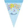 Serie de Fiesta de Bienvenida al Bebé Banderín Triangular Accesorios para Fiesta Suministros de Decoración para Fiesta