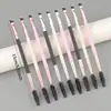 Venta directa del fabricante: Pincel para Cejas de Doble Punta Único, Rizador de Pestañas, Pincel Angular para Cejas, Rizador de Pestañas en Espiral, Pincel para Difuminar Sombras de Ojos, En Stock para Venta al por Mayor