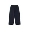 Roupas Masculinas Jie Zhan Calça de Moletom Larga com Perna Ampla 25 Inverno Novo Calça Casual Solta Quente com Forro de Lã