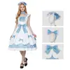 Comercio Exterior Transfronterizo Escape de la Pesadilla Noche Disfraz Cosplay Espíritus Vengativos Gemelos Cosplay Ropa Bidimensional Atuendo para Actuación en Escenario