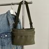 Nuevo Bolso de Hombro Tela de Nailon Moderno Cool Versión Coreana Bolso de Hombro Mini para Hombre y Mujer Bolso Cuadrado Pequeño Primavera 2025 Mediano