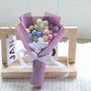 Dia das Mães Dia dos Namorados Flor de Tricô Criativa Flor Pom Pom Buquê de Lã Buquê de Lã Decoração Floral Presente