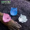 Novo produto transfronteiriço: paisagem miniatura criativa com monstrinhos que brilham no escuro, contas fofas, acessórios decorativos DIY e miniaturas de Halloween